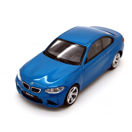 BMW M2 Coupe 2017 blue 1:43