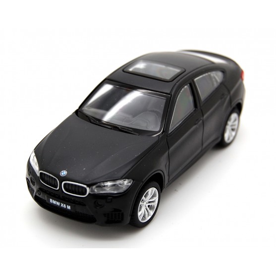 BMW X6M 2016 matt black 1:43