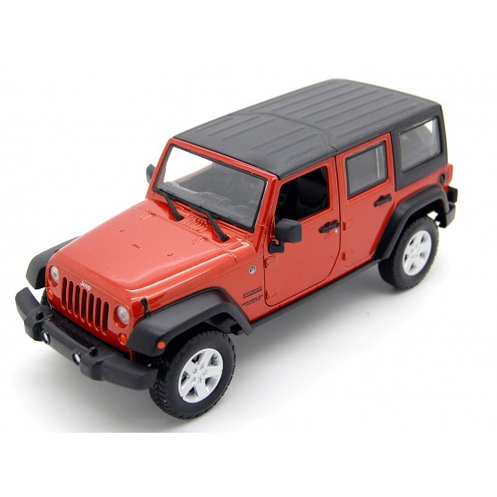 Jeep Wrangler Unlimited Sport 2015 Metallic Orange 1:24