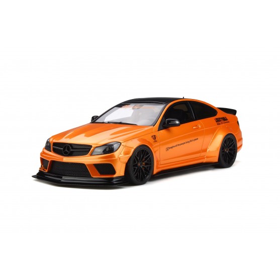 Mercedes-Benz LB Works C63 2017 Orange Mettalic 1:18