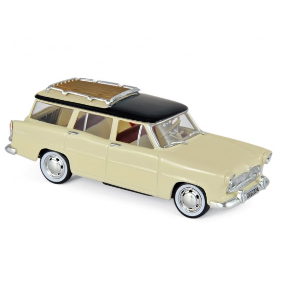 Simca Vedette Marly 1957 Paille Yellow & Black 1:43