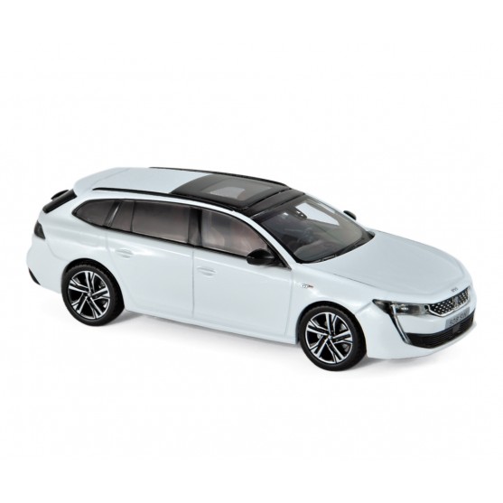 Peugeot 508 SW GT 2018 Pearl White 1:43