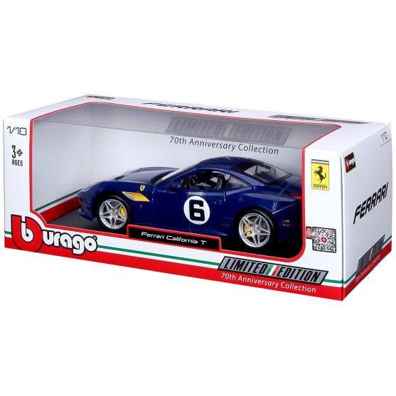 Ferrari California T "Sunoco" Blu 1:18