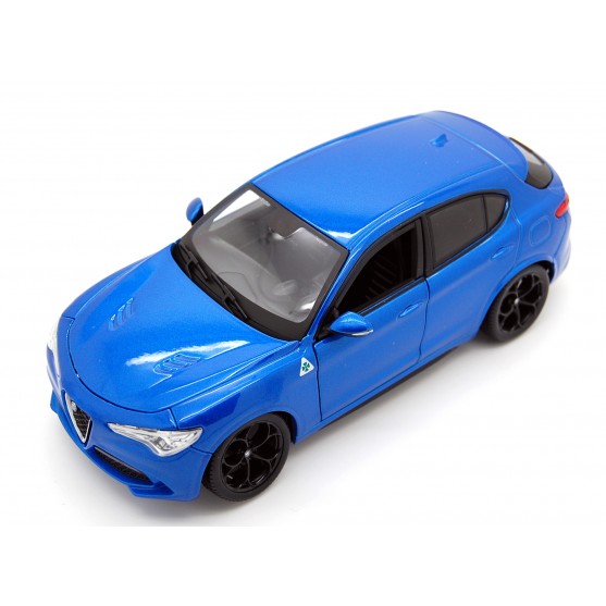 Alfa Romeo Stelvio Quadrifoglio Blu Misano 1:24