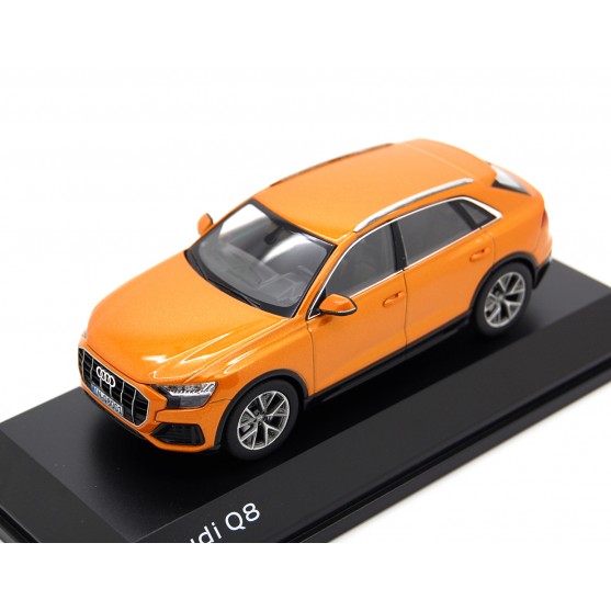 Audi Q8 2018 Dragon Orange metallic 1:43