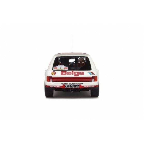 Peugeot 205 T16 Group B Belga Rallye Ypres 1985 1:18