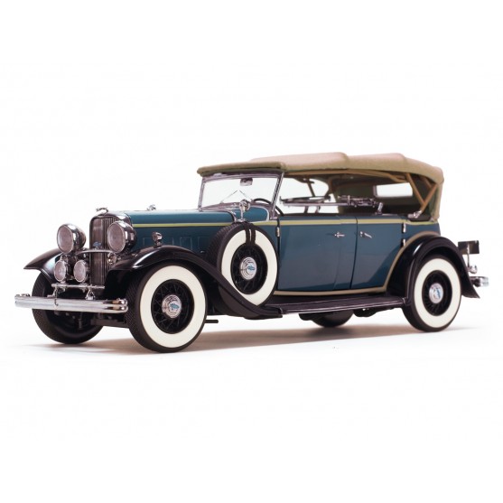 Ford Lincoln KB Top Up 1932 Blue 1:18
