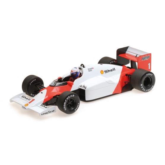 McLaren Tag Turbo MP4/2C Alain Prost 1986 F1 World Champion 1:18