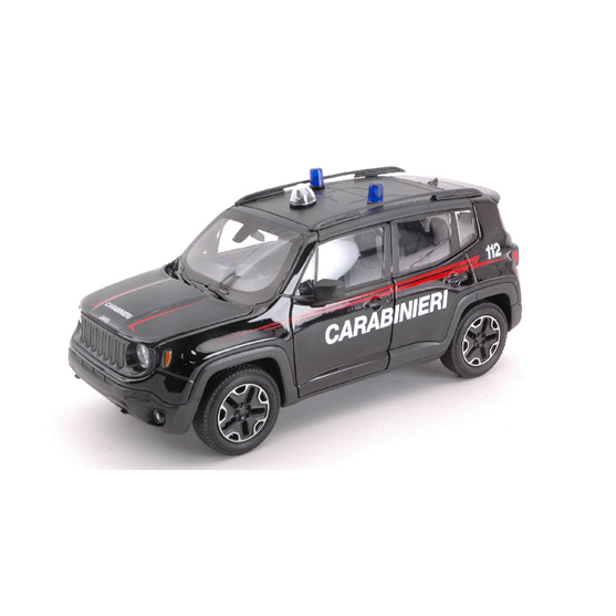 Macchina Auto Modellino da Collezione 1:24 Jeep Renegade Carabinieri Modellismo