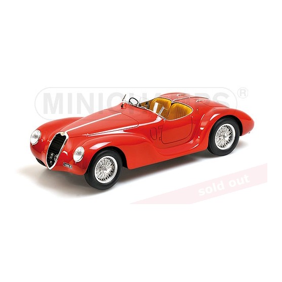 Alfa Romeo 6C 2500 SS Corsa Spider 1939 Red 1:18