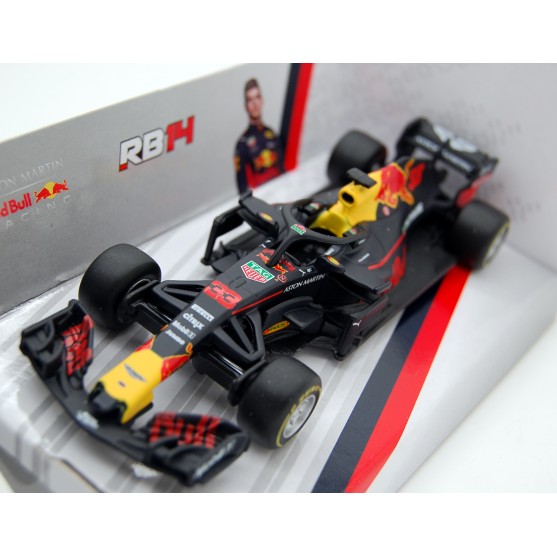 Red Bull Tag Heuer RB14 2018 Max Verstappen No Figure 1:43