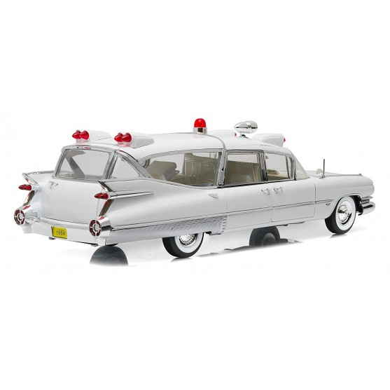 Cadillac Ambulance 1959 white 1:18