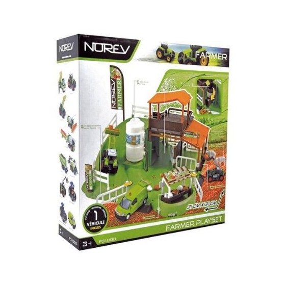 Norev Playset Farmer + 1 Mini-Jet
