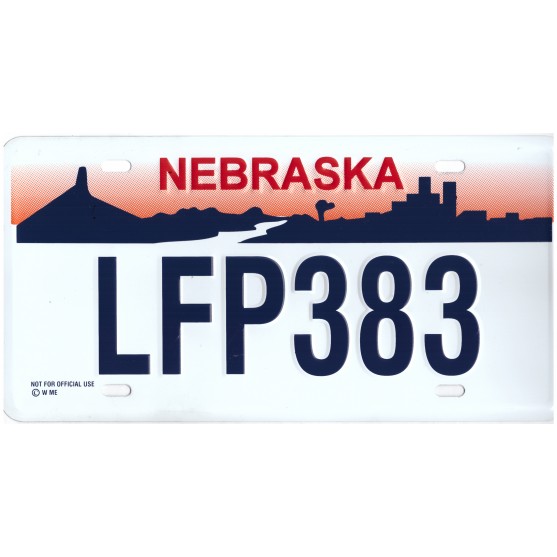 Nebraska LFP 383 Targa Metallica Replica