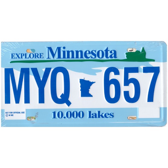 Minnesota MYQ 657 Targa Metallica Replica