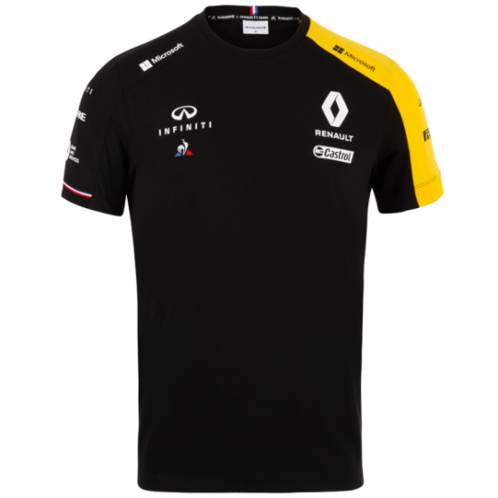 Renault Team F1 T-Shirt Black 2019