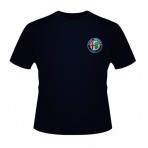 Alfa Romeo Team F1 T-Shirt Front Logo Blue 2019