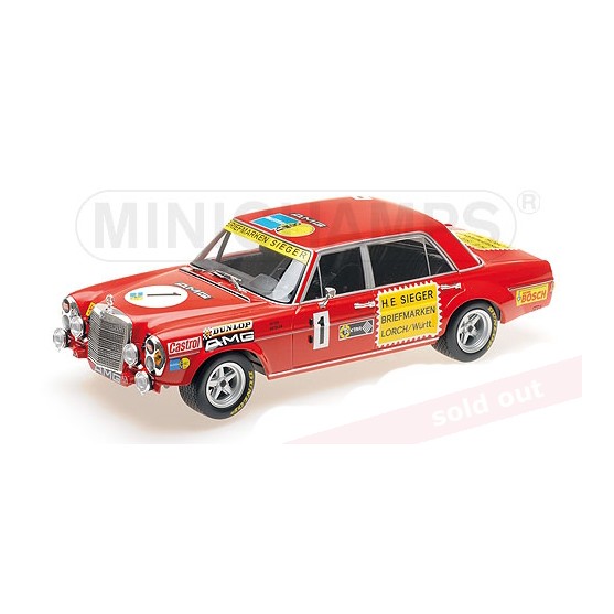 Mercedes-Benz 300 SEL 6.8 Heyer/Betzler 1972 24h Nurburgring 1:18