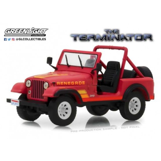 Jeep CJ-7 Renegade Sarah Conner's "The Terminator" 1:43