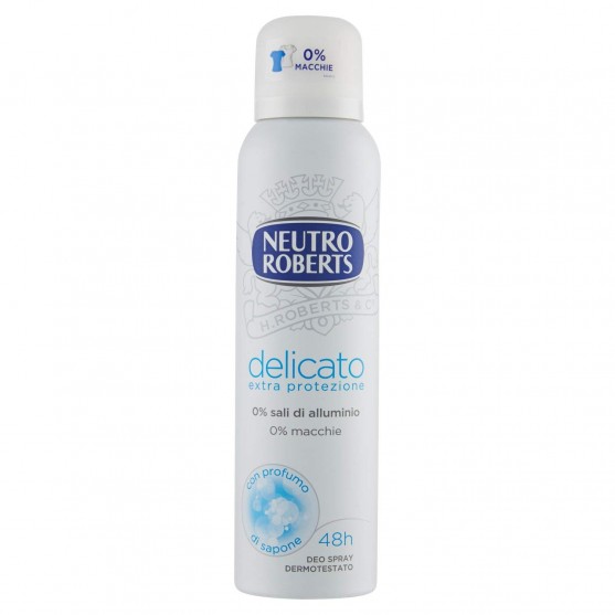 Neutro Roberts Deodorante Spray "Delicato" Extra Protezione 150 ml