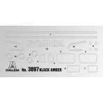 Scania R730 V8 “Black Amber ” Kit 1:24