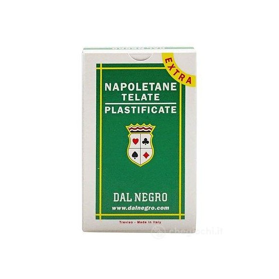 Carte Napoletane Extra astuccio verde 40 carte