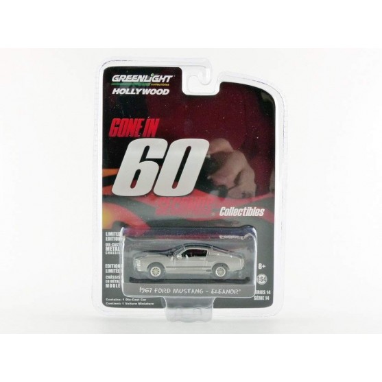 Ford Mustang "Eleanor" 1967 "Gone in 60 seconds" 1:64