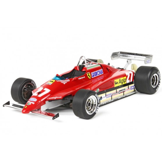 Ferrari 126 C2 1982 Gilles Villeneuve 1:18