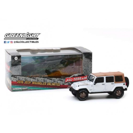 Jeep Wrangler Unlimited 2018 Golden Eagle white 1:43