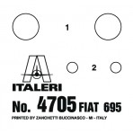 Fiat Abarth 695SS/Assetto Corsa kit 1:12