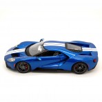 Ford GT 2017 Blu white stripes Exclusive 1:18