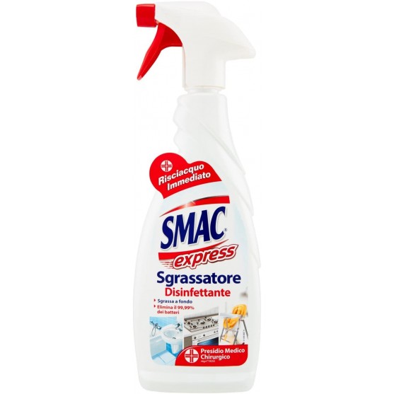 Smac Sgrassatore Disinfettante Spray 625 ml