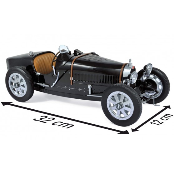 Bugatti T35 1925 Black 1:12