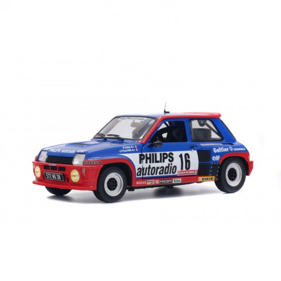 Renault 5 Turbo Rally Gr "B" Tour de Course 1984 B.Saby 1:18