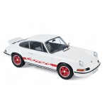 Porsche 911 RS 1973 White with red deco 1:18
