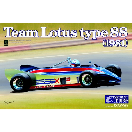 Lotus Ford Cosworth DFV Type 88 F1 1981 Kit 1:20