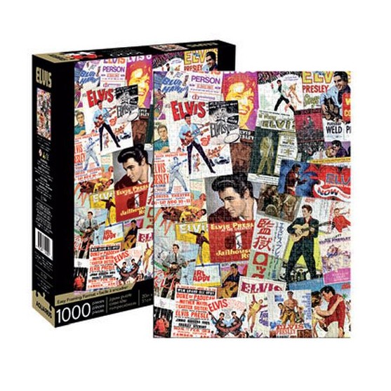 Elvis Presley "One Sheet Collage" Puzzle 1000pz Aquarius