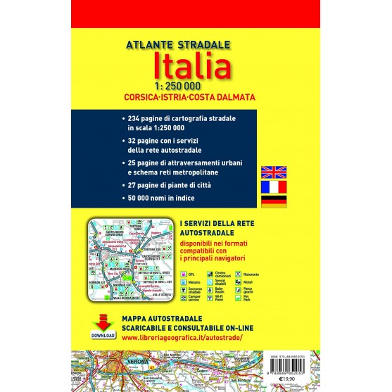 Atlante Stradale Italia 1:250000