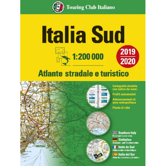 TCI Atlante Italia Sud 1:200000