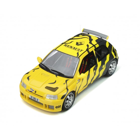 Renault Clio Maxi Presentation Car 1995 giallo - nero 1:18
