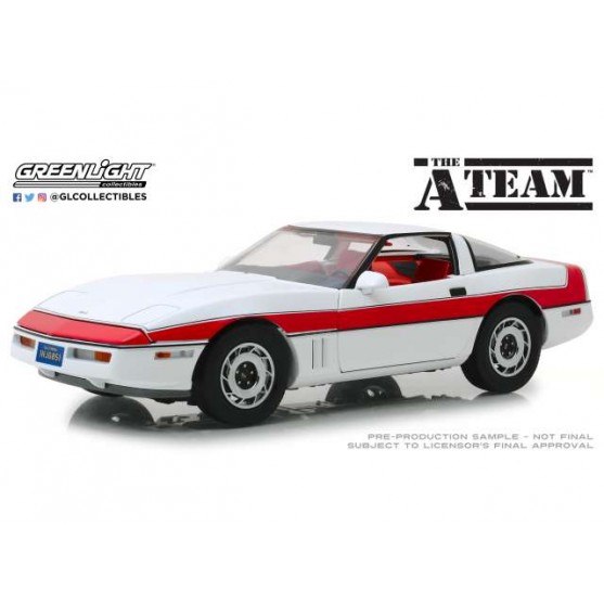 Chevrolet Corvette C4 1984 "The A-Team" (1983-87 TV Series) 1:18