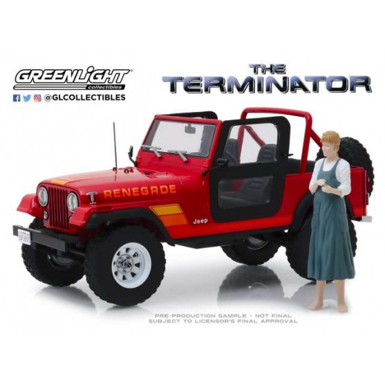 Jeep CJ-7 Renegade Sarah Conner's "The Terminator" 1:43