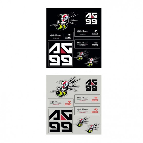 Alfa Romeo Racing Orlen F1 Set Stickers Giovinazzi 2020