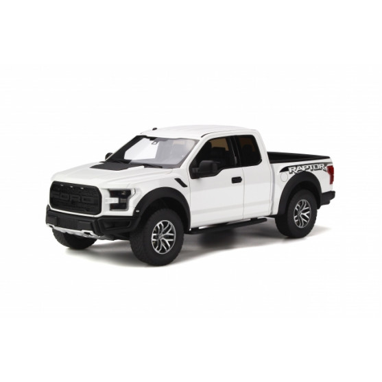 Ford F150 Raptor Oxford White 1:18