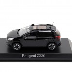 Peugeot 2008 GT Line 2016 Perla Nera Black  1:43