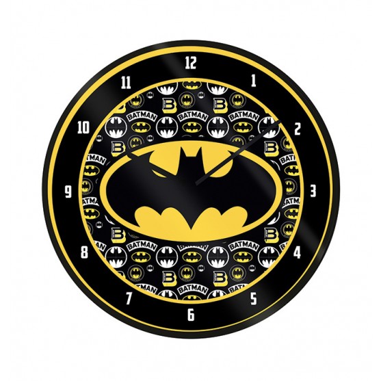 Batman Logo DC Orologio da Parete 25cm