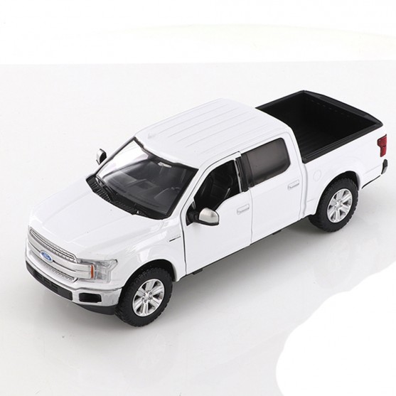 Ford F-150 Limited Crew Cab 2019 white 1:27