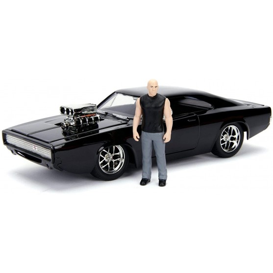 Dodge Charger R/T Dom's 1970 Fast & Furious Kit Montaggio 1:24