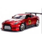 Nissan GT R (R35) 2009 Candy Red with Red Ranger 1:24