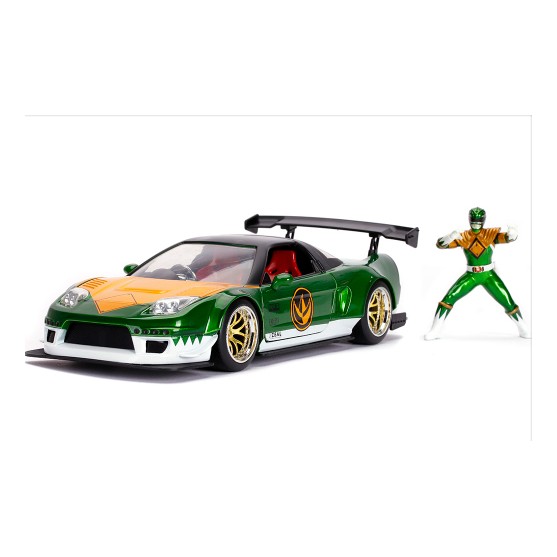 Honda NSX Type R Japan Spec 2002 Candy Green with Green Ranger 1:24